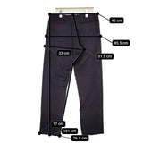 THE INOUE BROTHERS Dice ＆Dice アルパカ混 ニット パンツ パープル メンズ ザイノウエブラザーズ【中古】5-1124T∞