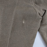 山内 先染めコットン起毛加工 ミリタリーパンツ 定価40000円 パンツ カーキ メンズ 山内【中古】5-1124T∞