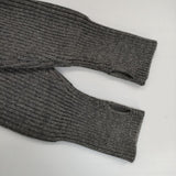 ANDERSEN-ANDERSEN サイズS メリノウール リブ セーター ニット グレー メンズ アンデルセンアンデルセン【中古】5-1124T∞