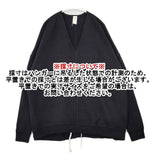 O - O project Vネック コットンカポックカットソー スウェット ブラック メンズ オー【中古】5-1220M∞