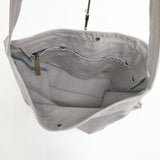 ateliers PENELOPE キャンバス ワンショルダー ショルダーバッグ グレー メンズ アトリエぺネロープ【中古】6-0107G∞