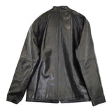 schott/JOURNAL STANDARD 別注 JS LEATHER SPORT JACKET 羊革 レザージャケット ブラック メンズ ショット/ジャーナルスタンダード【中古】5-1026T♪