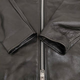 schott/JOURNAL STANDARD 別注 JS LEATHER SPORT JACKET 羊革 レザージャケット ブラック メンズ ショット/ジャーナルスタンダード【中古】5-1026T♪