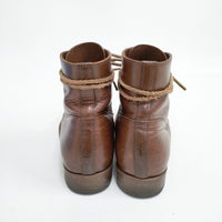 BUTTERO レースアップ レザー 革 41サイズ ブーツ ブラウン メンズ