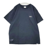 WTAPS CONTAINING 02 SS COTTON SNEAK COLLECTION 定価9900円 半袖Ｔシャツ カットソー 25SS ネイビー メンズ ダブルタップス【中古】6-0601S∞