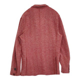 45R/45rpm シェットランドヘリンボンジャケット サイズ4 定価75900円 テーラードジャケット レッド メンズ フォーティーファイブアールピーエム【中古】5-1108T♪