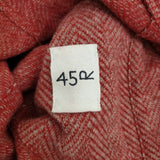 45R/45rpm シェットランドヘリンボンジャケット サイズ4 定価75900円 テーラードジャケット レッド メンズ フォーティーファイブアールピーエム【中古】5-1108T♪