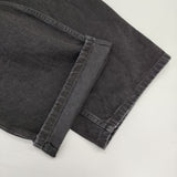 MACKINTOSH PHILOSOPHY ボタンフライ ワイド ジーンズ デニムパンツ ブラック メンズ マッキントッシュフィロソフィー【中古】5-1220G∞