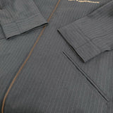 PUMA/Han Kjobenhavn ピンストライプ スタンドカラーコート 575523-69 サイズM コート グレー メンズ プーマ/ハンコペンハーゲン【中古】5-1222T♪