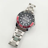 BENTLEY CREPHA 日本製 ソーラー アナログ 10気圧防水 腕時計 シルバー メンズ ベントレー【中古】5-1130G∞