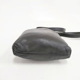 Hender Scheme cow shoulder small 定価19800円 革 レザー ミニバッグ ショルダーバッグ ブラック メンズ エンダースキーマ【中古】5-1125G◎