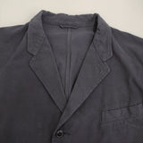 COMOLI 製品染ジャケット サイズ3 W03-01004 定価52800円 テーラードジャケット ネイビー メンズ コモリ【中古】5-1108M♪