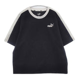 PUMA CORE HERITAGE 674951-01 サイズXL 半袖Ｔシャツ カットソー ブラック ホワイト レディース プーマ【中古】6-0502S∞
