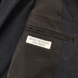 BEAUTY&YOUTH UNITED ARROWS ポリエステル スーツ Lサイズ 定価19800円 ジャケット パンツ セットアップ ネイビー メンズ ビューティアンドユース【中古】6-0104M∞