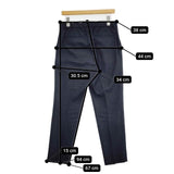 BEAUTY&YOUTH UNITED ARROWS ポリエステル スーツ Lサイズ 定価19800円 ジャケット パンツ セットアップ ネイビー メンズ ビューティアンドユース【中古】6-0104M∞