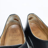 Berwick ダブルモンクストラップ 5 1/2 シューズ・靴 ブラック メンズ バーウィック【中古】6-0202G◎