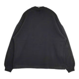 Steven Alan 8112-199-0427 ダブルフェイス モックネック カットソー コットン XL カットソー ブラック メンズ スティーブンアラン【中古】5-1228M∞