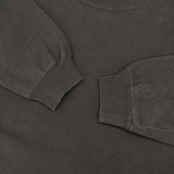 Steven Alan 8112-199-0427 ダブルフェイス モックネック カットソー コットン XL カットソー ブラック メンズ スティーブンアラン【中古】5-1228M∞