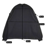 Steven Alan 8112-199-0427 ダブルフェイス モックネック カットソー コットン XL カットソー ブラック メンズ スティーブンアラン【中古】5-1228M∞