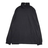 Steven Alan 8112-199-0381 ハイネック 長袖Ｔシャツ カットソー ロンＴ ブラック メンズ スティーブンアラン【中古】5-1228M∞