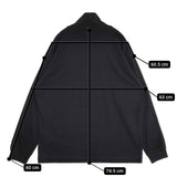 Steven Alan 8112-199-0381 ハイネック 長袖Ｔシャツ カットソー ロンＴ ブラック メンズ スティーブンアラン【中古】5-1228M∞