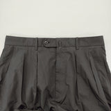 Steven Alan ベリーマエックス ツープリーツ ドレス トラウザーズ サイズXL パンツ 24SS ブラック系 メンズ スティーブンアラン【中古】6-0320M♪