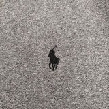 POLO RALPH LAUREN ジップアップ 裏起毛 スウェット パーカー グレー メンズ ポロ・ラルフローレン【中古】5-1205T∞