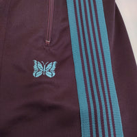 Needles BEAMS別注 H.D.Track Pant ヒザデルパンツ GL219 サイズM ジャージ ワイド パンツ ボルドー メンズ ニードルス【中古】5-1011G♪