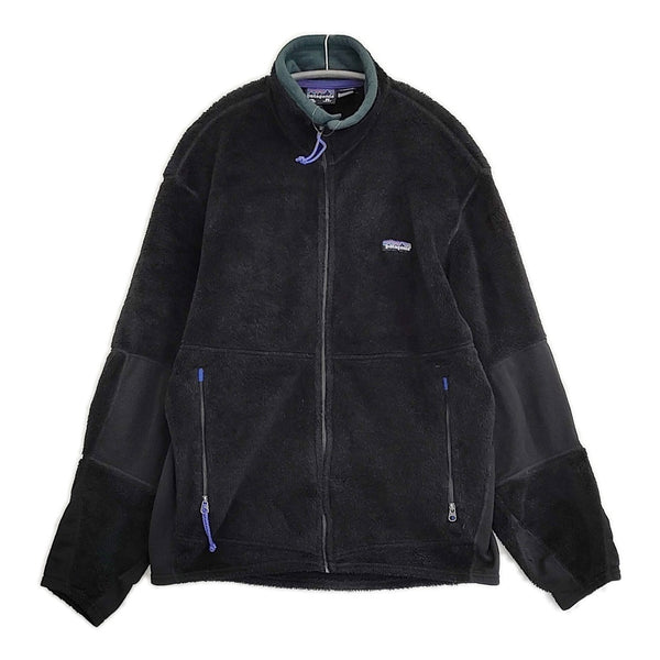 patagonia 00s USA製 Regulator R2 Fleece Jacket POLARTEC STYLE25130 フリースジャケット 2000年 ブラック メンズ パタゴニア【中古】5-1108T♪