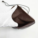 PORTER/KAPTAIN SUNSHINE Round Pouch レザーゴート 革 定価22000円 ポーチ ショルダーバッグ ブラウン メンズ ポーター/キャプテン サンシャイン【中古】6-0107G∞