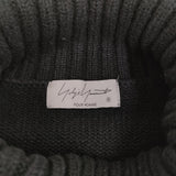 Yohji Yamamoto POUR HOMME SIDE STRING DETAIL TURTLENECK 定価67100円 ニット 23AW ブラック メンズ ヨウジヤマモトプールオム【中古】5-1014T♪