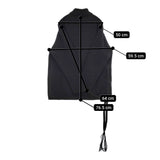 Yohji Yamamoto POUR HOMME SIDE STRING DETAIL TURTLENECK 定価67100円 ニット 23AW ブラック メンズ ヨウジヤマモトプールオム【中古】5-1014T♪