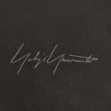 Yohji Yamamoto POUR HOMME/NEW ERA ロゴ刺繍 XL 半袖Ｔシャツ カットソー ブラック メンズ ヨウジヤマモトプールオム/ニューエラ【中古】6-0601S∞