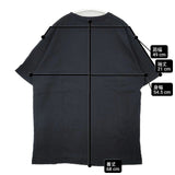Yohji Yamamoto POUR HOMME/NEW ERA ロゴ刺繍 XL 半袖Ｔシャツ カットソー ブラック メンズ ヨウジヤマモトプールオム/ニューエラ【中古】6-0601S∞