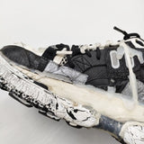 MAISON MARGIELA FUSION LOW TOP ヴィンテージ加工 ペンキ加工 サイズ41 スニーカー ホワイト ブラック メンズ メゾンマルジェラ【中古】5-1014G♪