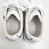 Alexander McQueen Oversized Sneaker ペイント サイズ41 革 スニーカー ホワイト メンズ アレキサンダーマックイーン【中古】5-1014G♪