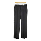 GUCCI パナマウール モヘア スラックス サイズ48 672086 Z6724 パンツ ブラック メンズ グッチ【中古】5-1014M♪