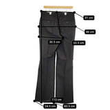 GUCCI パナマウール モヘア スラックス サイズ48 672086 Z6724 パンツ ブラック メンズ グッチ【中古】5-1014M♪