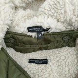 Engineered Garments ボア モッズコート ライナーコート ネペンテス アメリカ製 コート カーキ メンズ エンジニアードガーメンツ【中古】5-1108T♪