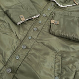 Engineered Garments ボア モッズコート ライナーコート ネペンテス アメリカ製 コート カーキ メンズ エンジニアードガーメンツ【中古】5-1108T♪