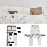 SIVIGLIA イタリア製 レギュラーフィット ホワイトデニム DENIM Core サイズ30 デニムパンツ ホワイト メンズ シビリア【中古】6-0414G♪
