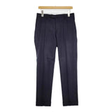 UNITED ARROWS タスマニアン ウール ストライプ スーツ ジャケット パンツ セットアップ ネイビー メンズ ユナイテッドアローズ【中古】5-1205T∞