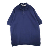 DOCKERS 鹿の子 リーバイス 半袖 ポロシャツ 90年代 ネイビー メンズ ドッカーズ【中古】6-0507S∞