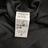 AURALEE SUPER FINE TROPICAL WOOL JACKET 定価85800円 A23SJ02WT テーラードジャケット 23SS チャコールグレー メンズ オーラリー【中古】5-1205M∞