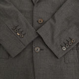 AURALEE SUPER FINE TROPICAL WOOL JACKET 定価85800円 A23SJ02WT テーラードジャケット 23SS チャコールグレー メンズ オーラリー【中古】5-1205M∞