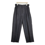HUM VENT ヒューベント SICCUM TROUSERS シクムトラウザース サイズ2 定価53900円 HV401002ER リネン パンツ ネイビー メンズ【中古】6-0320M♪