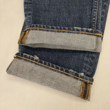 VISVIM SOCIAL SCULPTURE 03 DAMAGED-36 定価74800円 ジーンズ デニムパンツ ブルー メンズ ビズビム/ヴィズヴィム【中古】6-0125G∞