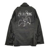 HYSTERIC GLAMOUR LED ZEPPELIN M-65 レッドツェッペリン ライナーベスト付き ミリタリージャケット ブラック メンズ ヒステリックグラマー【中古】5-1210T♪
