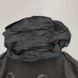 HYSTERIC GLAMOUR LED ZEPPELIN M-65 レッドツェッペリン ライナーベスト付き ミリタリージャケット ブラック メンズ ヒステリックグラマー【中古】5-1210T♪