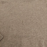 Maison Martin Margiela 14 ウール エルボーパッチ レザー 革 タートルネック セーター ニット ベージュ メンズ メゾンマルタンマルジェラ【中古】5-1205T∞